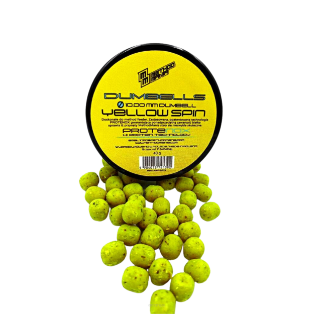 Dumbells Method Mania Sinking 10mm - Yellow Spin