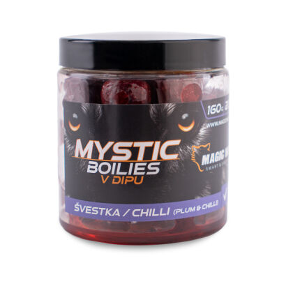 Kulki Hakowe w dipie Magic Wolf 20mm MYSTIC  - Śliwka Chilli
