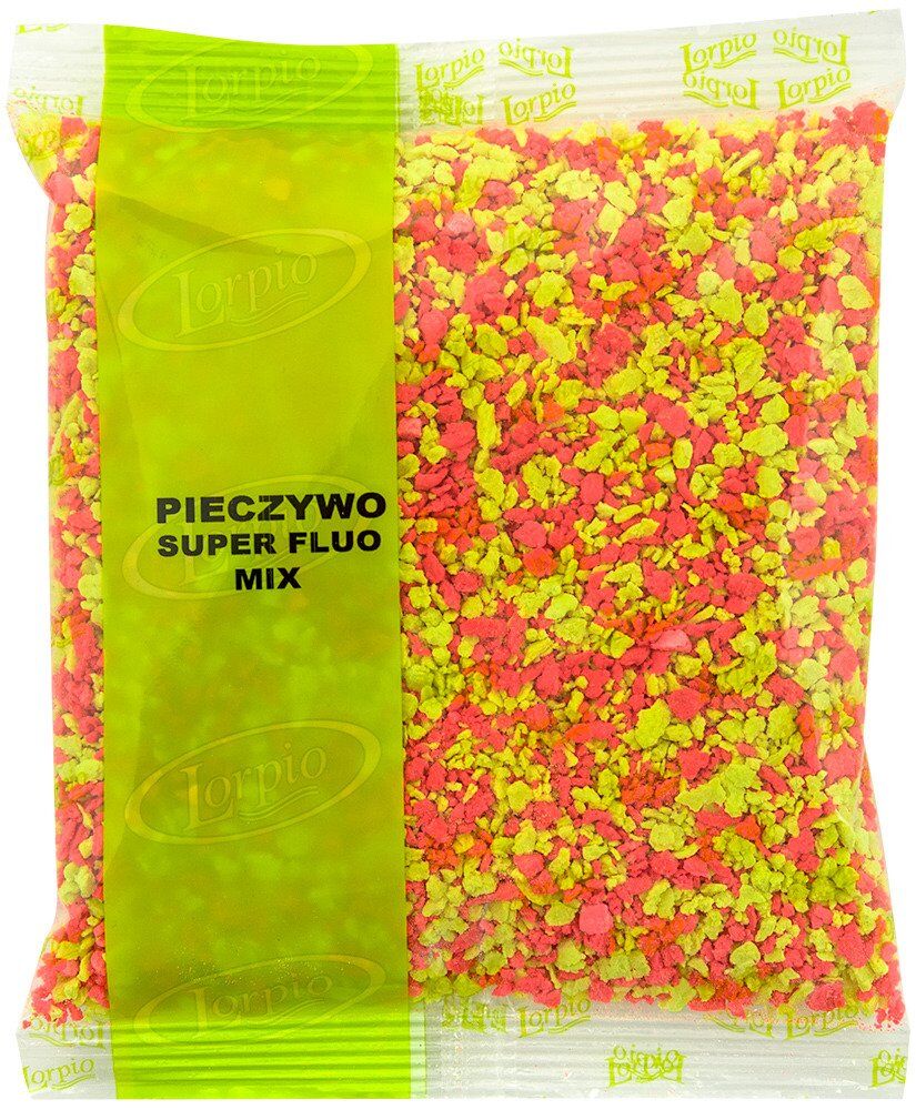 Dodatek zanętowy Lorpio - Pieczywo Fluo Mix 400g, tani dodatek zanętowy