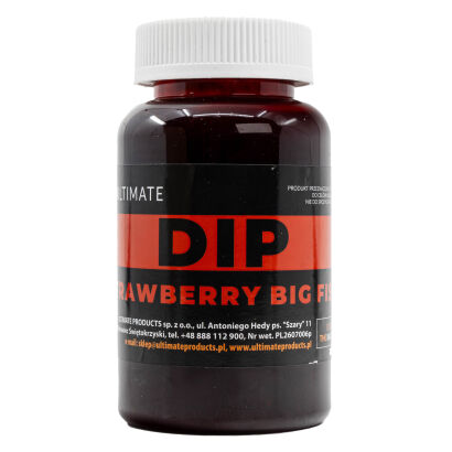 Dip Ultimate Products Strawberry Big Fish 250ml