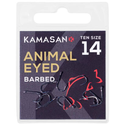 Haczyki Kamasan Animal Eyed Barbed - 16