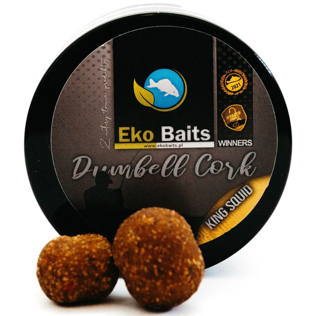 Kulki Eko Baits King Squid Dumbells Wafters Cork 20/24mm