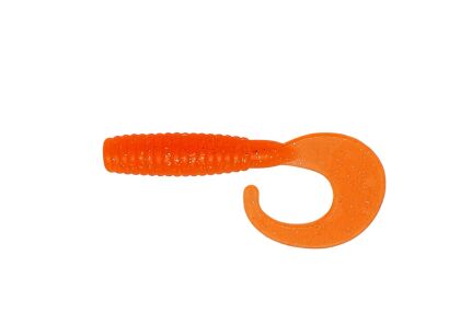Orange/Silver 5,5cm Grup Curl Tail Ron Thompson