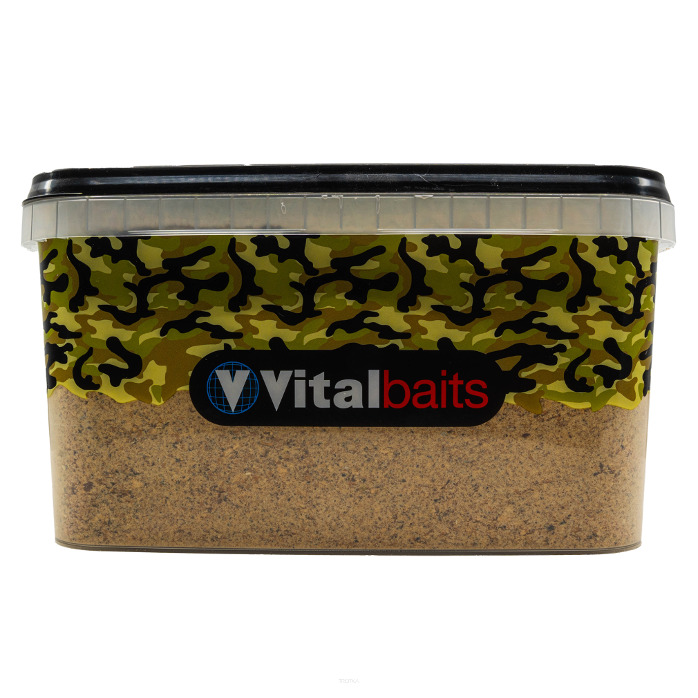 Zanęta W Wiaderku Vital Baits Groundbait Strawberry Nutty Bucket 3kg