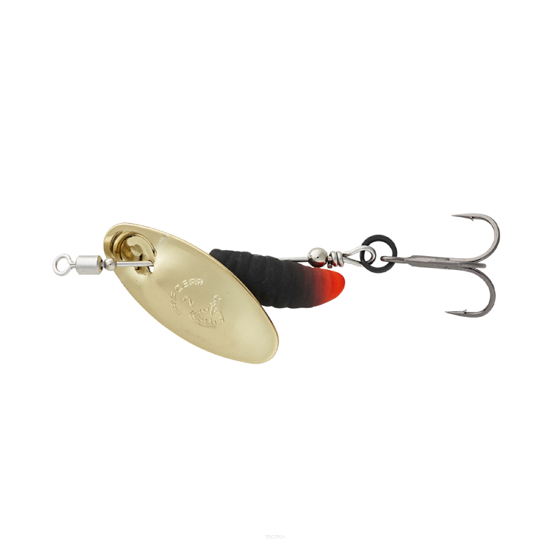 Savage Gear Grub Spinner 0 2.2g S Gold Black obrotówka