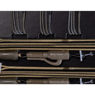 Gotowy Zestaw Leadcore Z Bezpiecznym Klipsem Korda Leadcore Leader-Hybrid Lead Clip QC Swivel Weed - 2