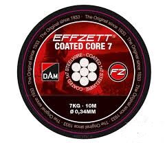 Linka D.A.M Effzett Core7 Steeltrace Black 10m/16kg