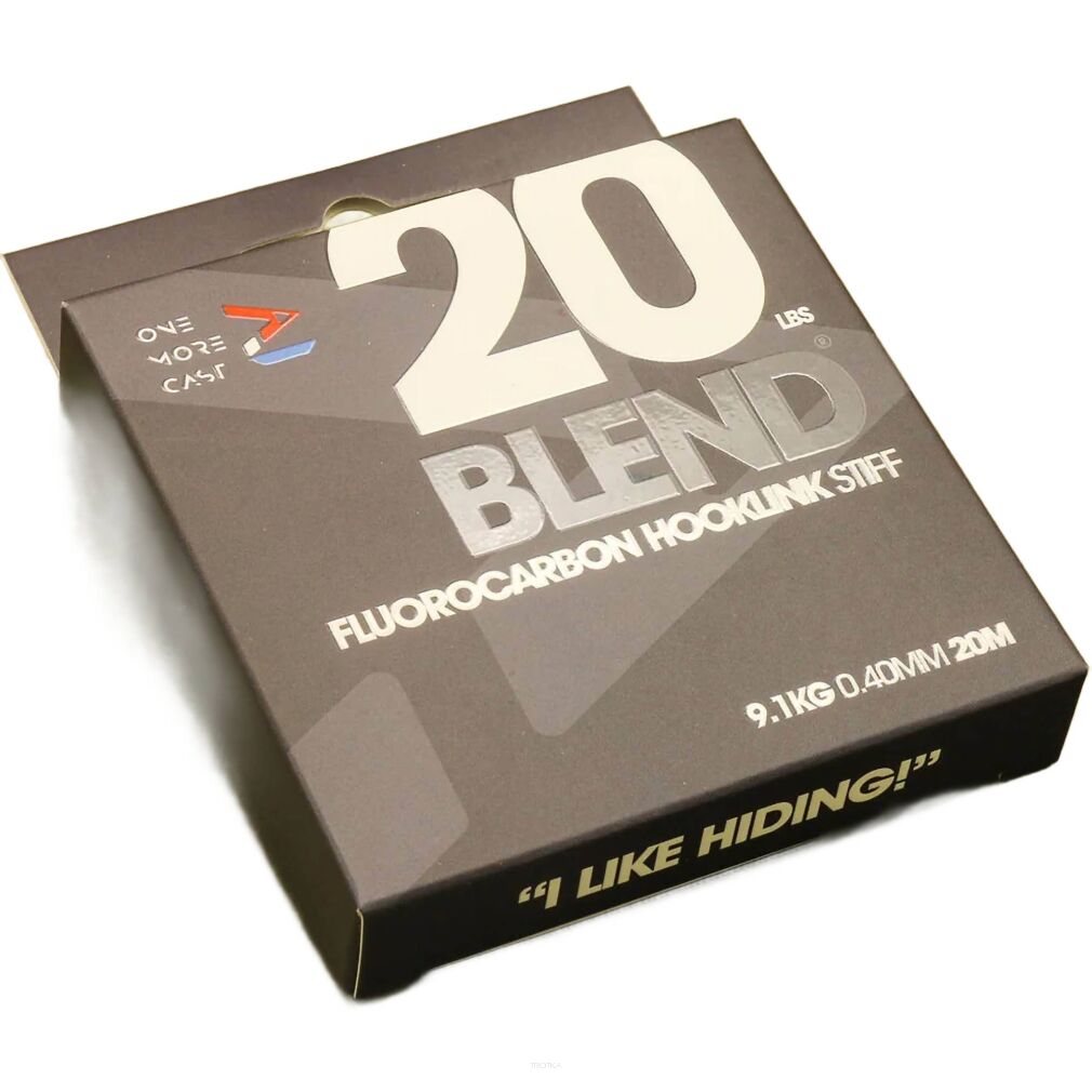 Fluorocarbon One More Cast Blend Fluorocarbon Hooklink Soft 0,47mm 20lb 20m