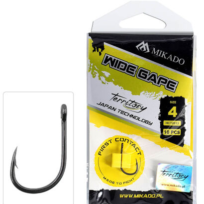 Haczyki Mikado Territory Wide Gape Zadziorowe - 8