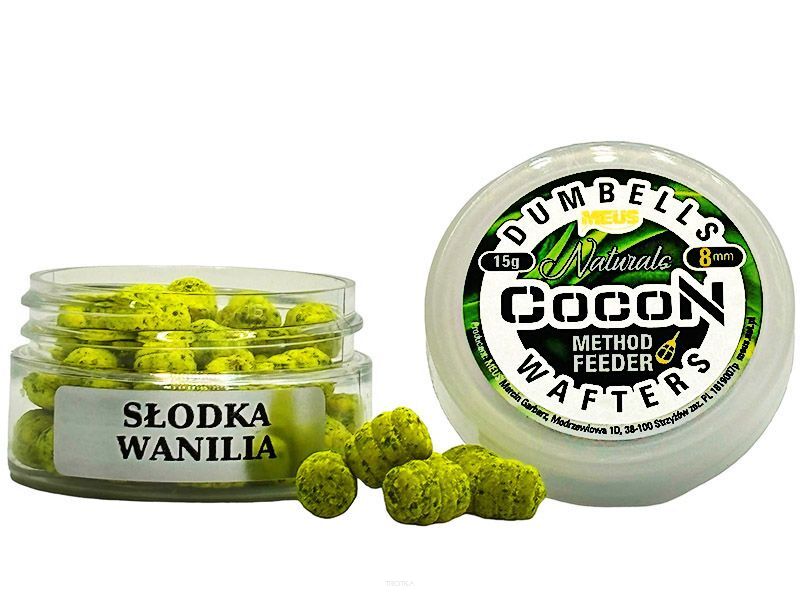 Dumbells Meus COCON Wafters 8mm minis - Słodka Wanilia