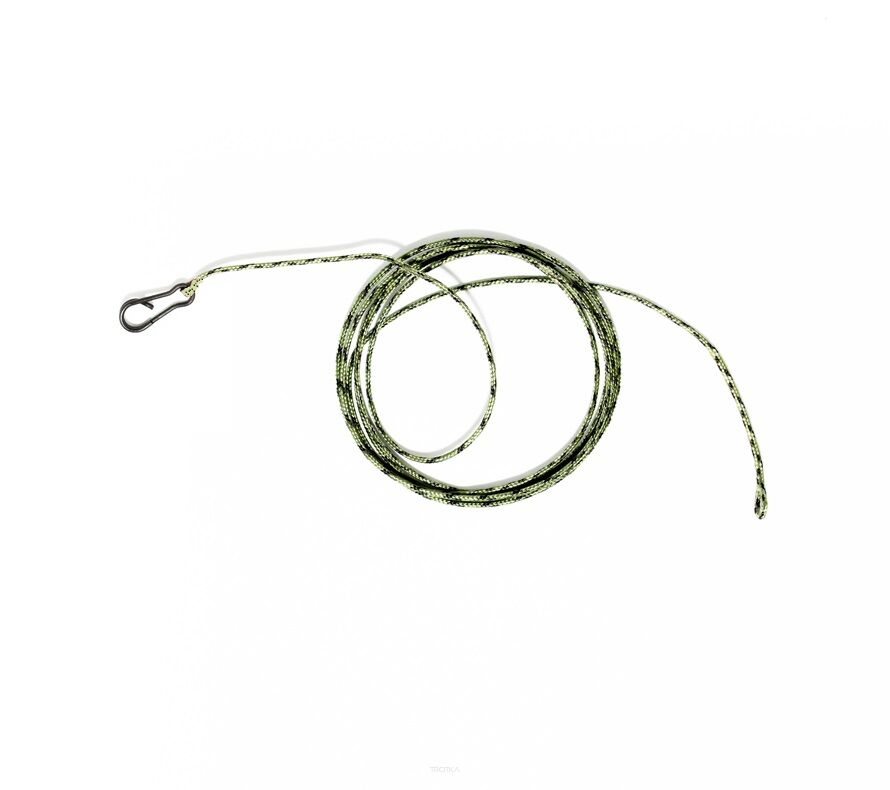 Leadcore z klipsem uniwersalnym 45 lbs / 100 cm zielony