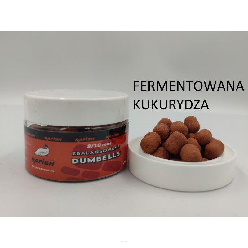 Dumbells RaFish 8/10mm - Fermentowana Kukurydza