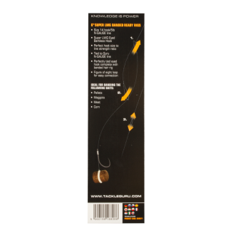 Przypony Guru Super LWG Banded Ready Rigs 15cm 0.13mm - 18 - 4