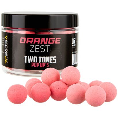 Kulki RP Baits Orange Zest Two Tones Pop Up 16mm