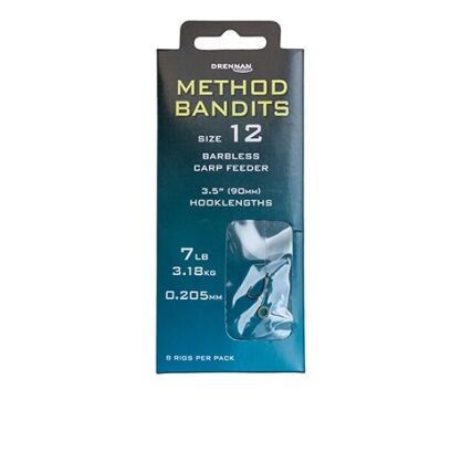 Haczyki przyponowe Drennan - Method Bandits Carp Feeder - roz. 12