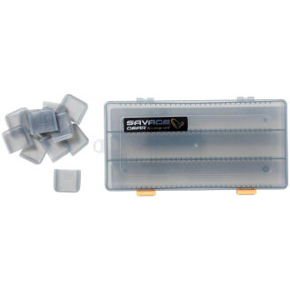 Zestaw Organizerów Savage Gear Flat Lure Box Smoke Kit 23x11x3.5cm - 2