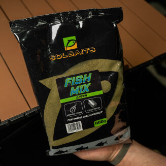 Zanęta Solbaits Fish Mix Green 800g - 2