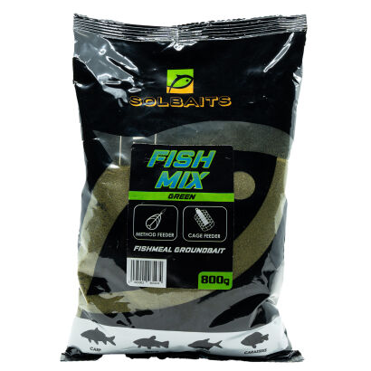 Zanęta Solbaits Fish Mix Green 800g