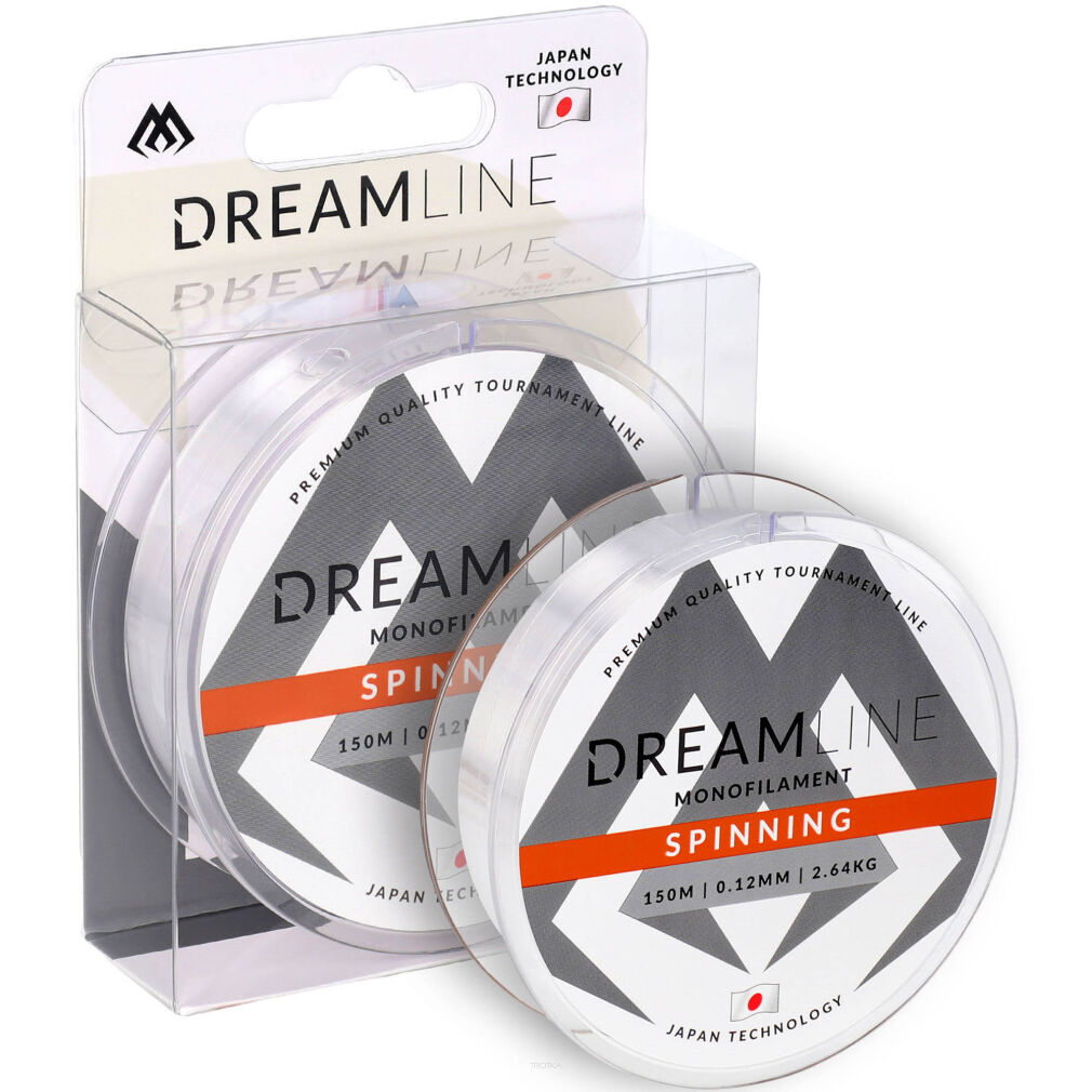 Żyłka Mikado Dreamline Spinning 0.16mm/3.93kg/150m Transparentna