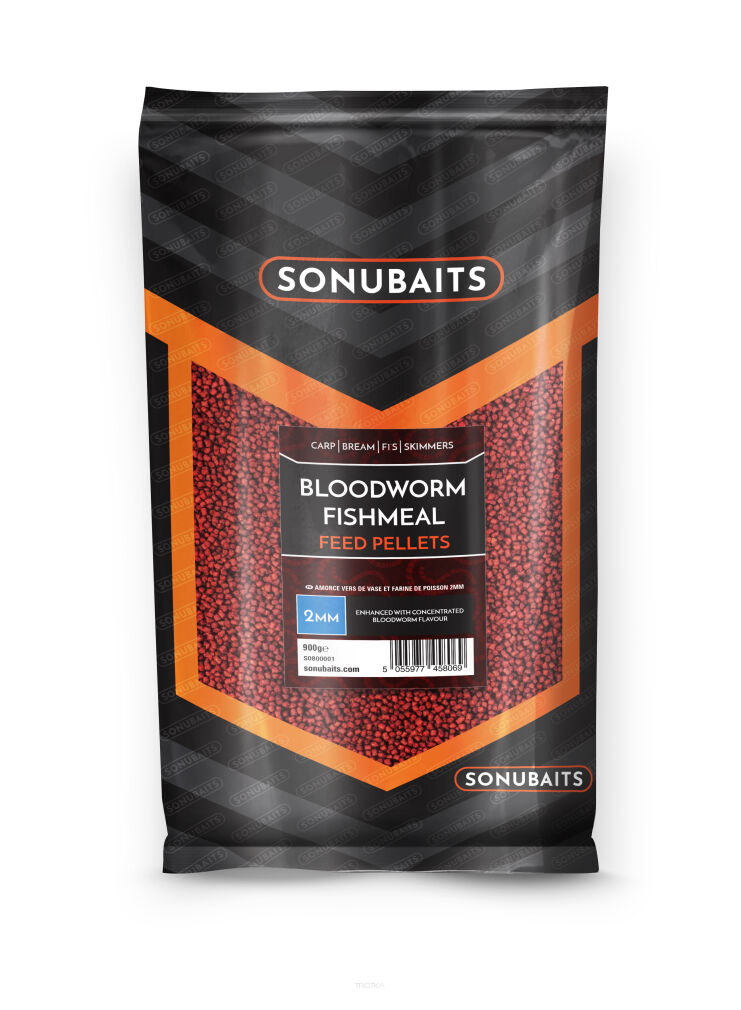 Feed Pellet Sonubaits 2mm 900g - Bloodworm