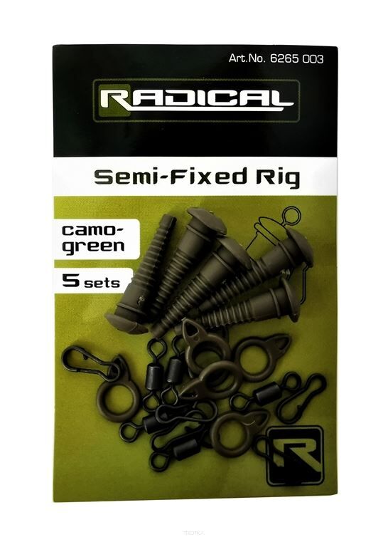 Radical Semi- Fixed Rig camo - green 5 Zestaw