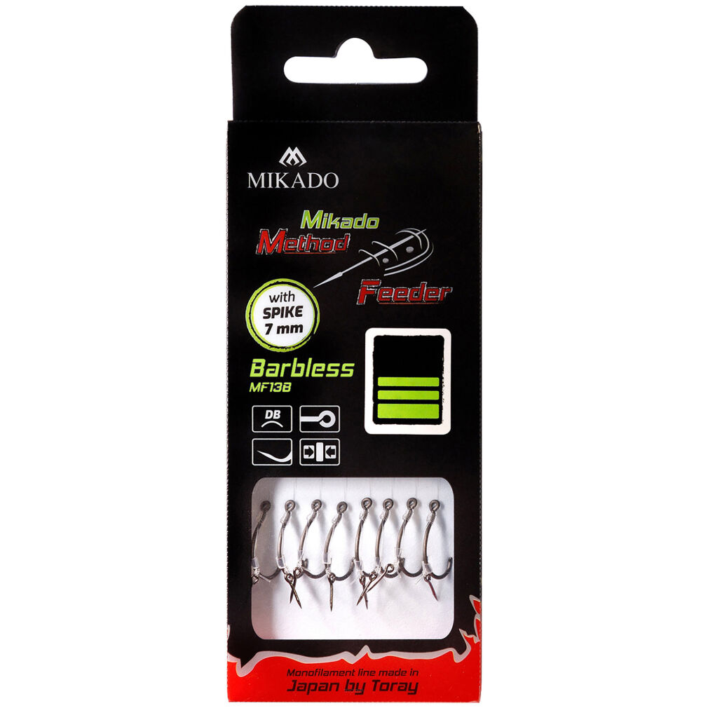 Przypony Mikado Z Igłą Bezzadziorowe MF138 - 4/0.28mm/10cm