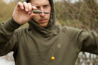 Wypinający Klips Helikopterowy Korda Heli Safe Tubing Kit Weed - 3