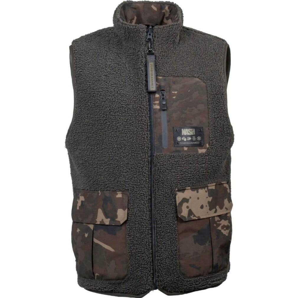 Kurtka Nash Zero Tolerance Sherpa Fleece Reversible Body Warmer - XL