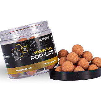 Kulki Nash Scopex Squid Pop Ups 12mm 75g Natural - 2