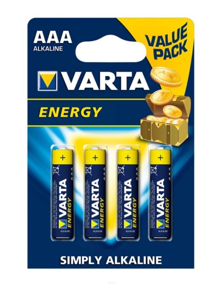 Bateria alkaliczna Varta Power - AAA 4szt./opakowanie