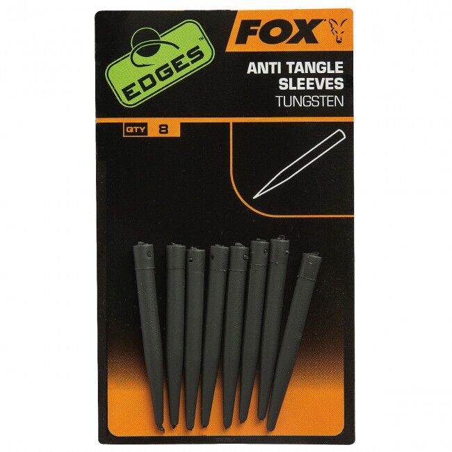 Tuleje antysplątaniowe FOX Anti Tangle Sleeves - Tungsteen (wolframowe) CAC630