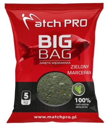 Zanęta Match Pro Big Bag 5kg - Zielony Marcepan