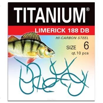 Haczyki Robinson Titanium - Limerick 188DB #2