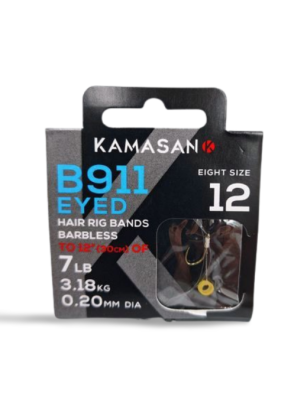 Haczyki z przyponem Kamasan - B911E #12 / 7lb