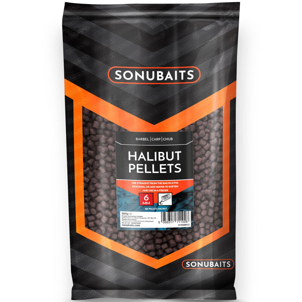 Pellet Sonubaits Halibut 6mm 900g