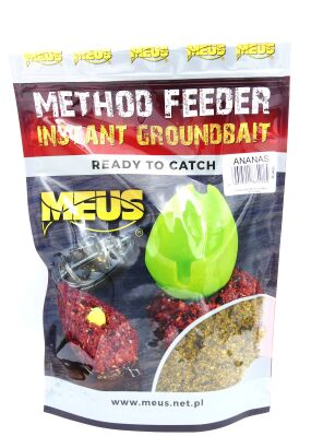 Zanęta Meus Method Feeder Instant Ready 700g - Ananas