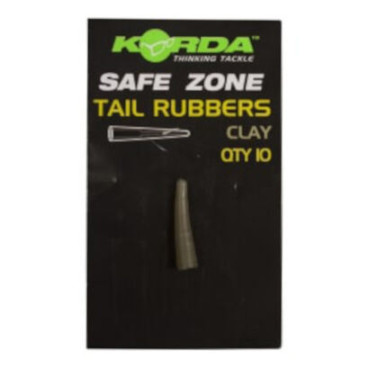 Nasadki Korda Tail Rubbers - Clay