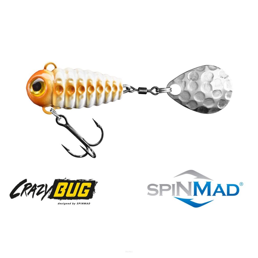 Crazy Bug Spinmad 6g - Biało-karmelowy / 2507