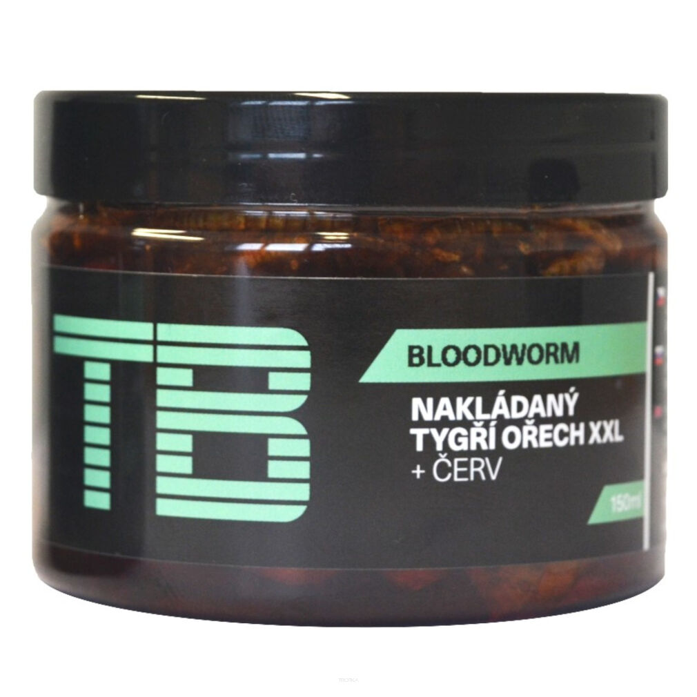 Orzechy Tygrysie TB Baits Pickled Tiger Nut XXL + Worm 150ml Bloodworm