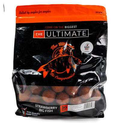 Kulki Zanętowe Ultimate Products Strawberry Big Fish 30mm 1kg