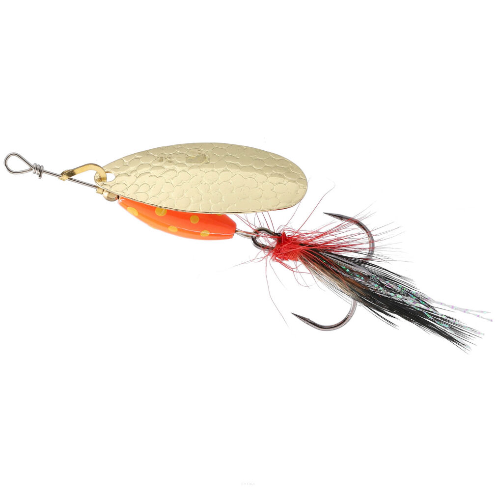 Błystka Obrotowa Mikado M Grub - 3 Złota / Red Tiger