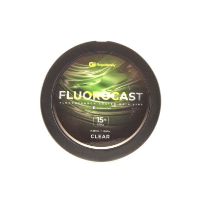 RidgeMonkey FluoroCast Fluoro Coated Mainline 0.33mm (15lb). RMT311