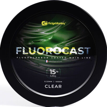 Żyłka RidgeMonkey FluoroCast Fluoro Coated Mainline 0.33mm 15lb 1000m