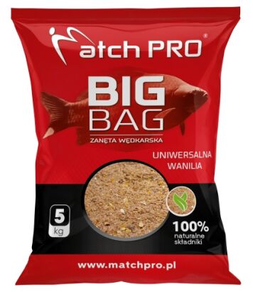 Zanęta Match Pro Big Bag 5kg - Uniwersalna Wanilia