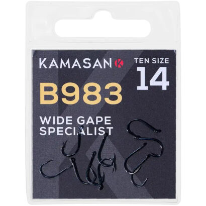Haczyki Kamasan B983 Barbed Eyed - 10