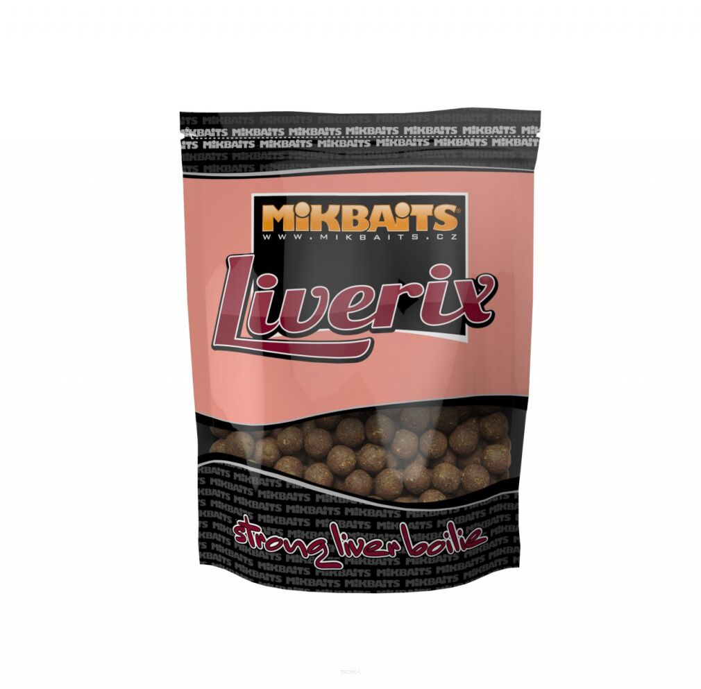 Kulki zanętowe MikBaits Liverix boilies 1kg - Magic Squid 20mm