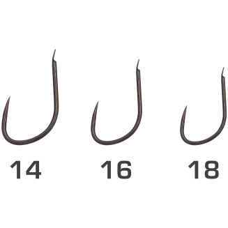 Haczyki Matrix X2 Commercial F1 Barbless - 18 - 3