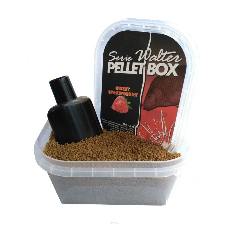 Pellet Maros-Mix Method Box Serie Walter + Liquid - Strawberry