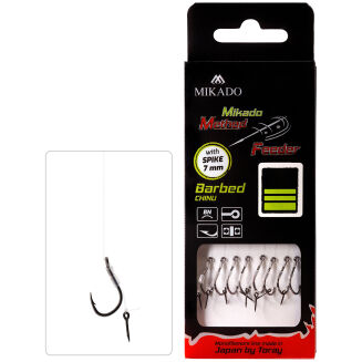 Przypony Mikado Z Igłą Zadziorowe Chinu - 8/0.25mm/10cm - 2