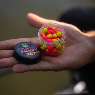 Wafters Solbaits Salmon Duo Fluo Pink - Yellow 8mm 50ml - 5